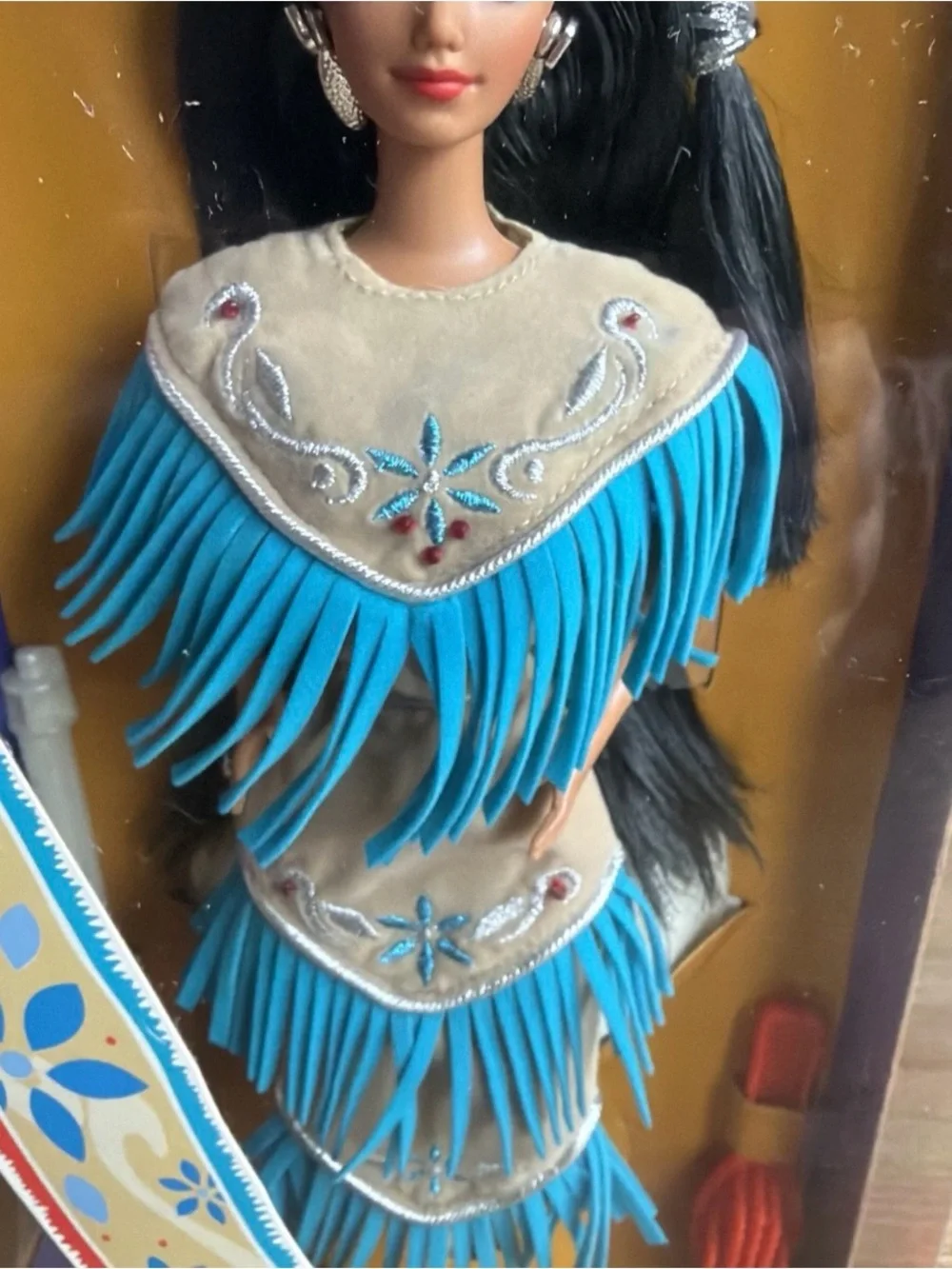Native American Barbie 1996 Turquoise Dolls of the World Mattel 15304 Mattel NIB